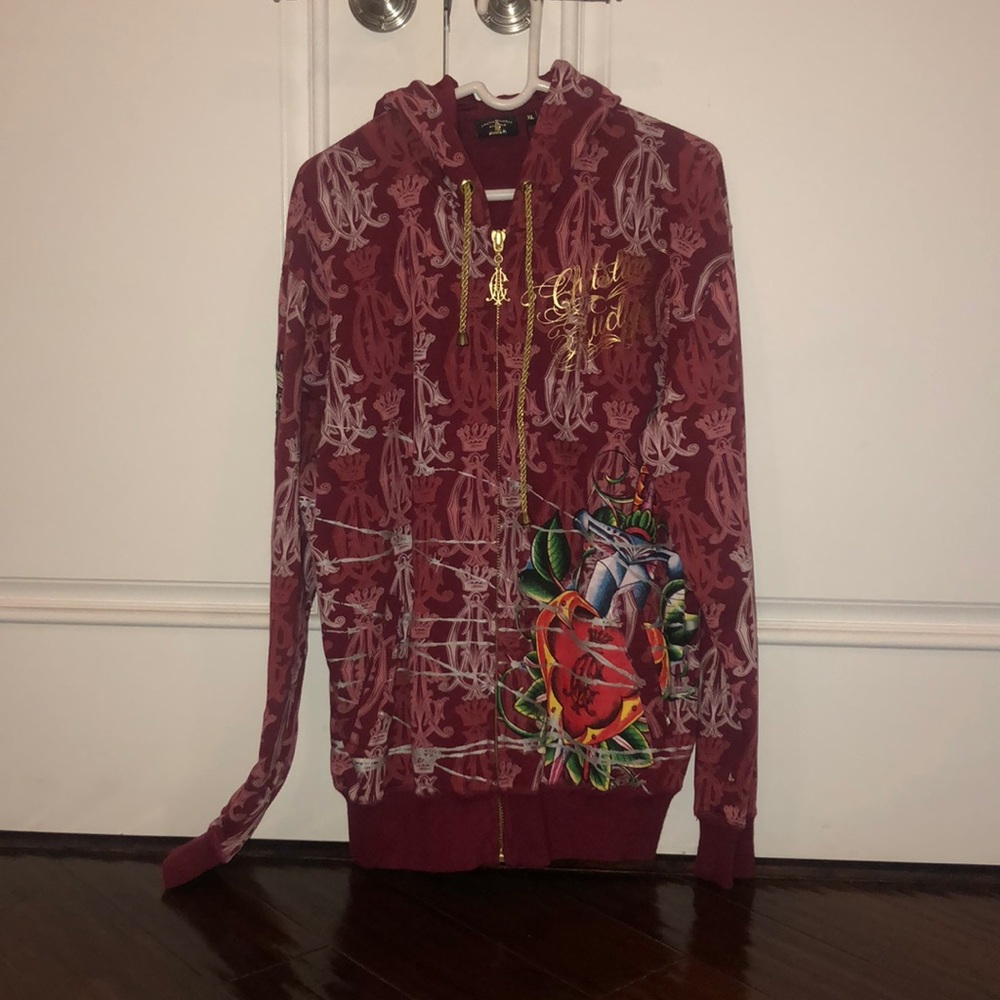 Christian Audigier Cotton Jacket